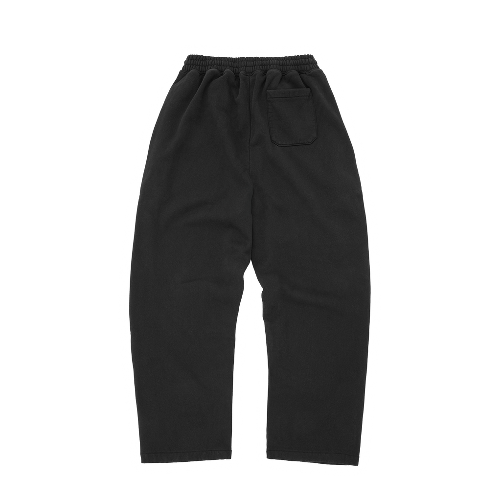 Corteiz GIAPPONESE OPEN HEM SWEATPANT [BLACK] CRTZRTW