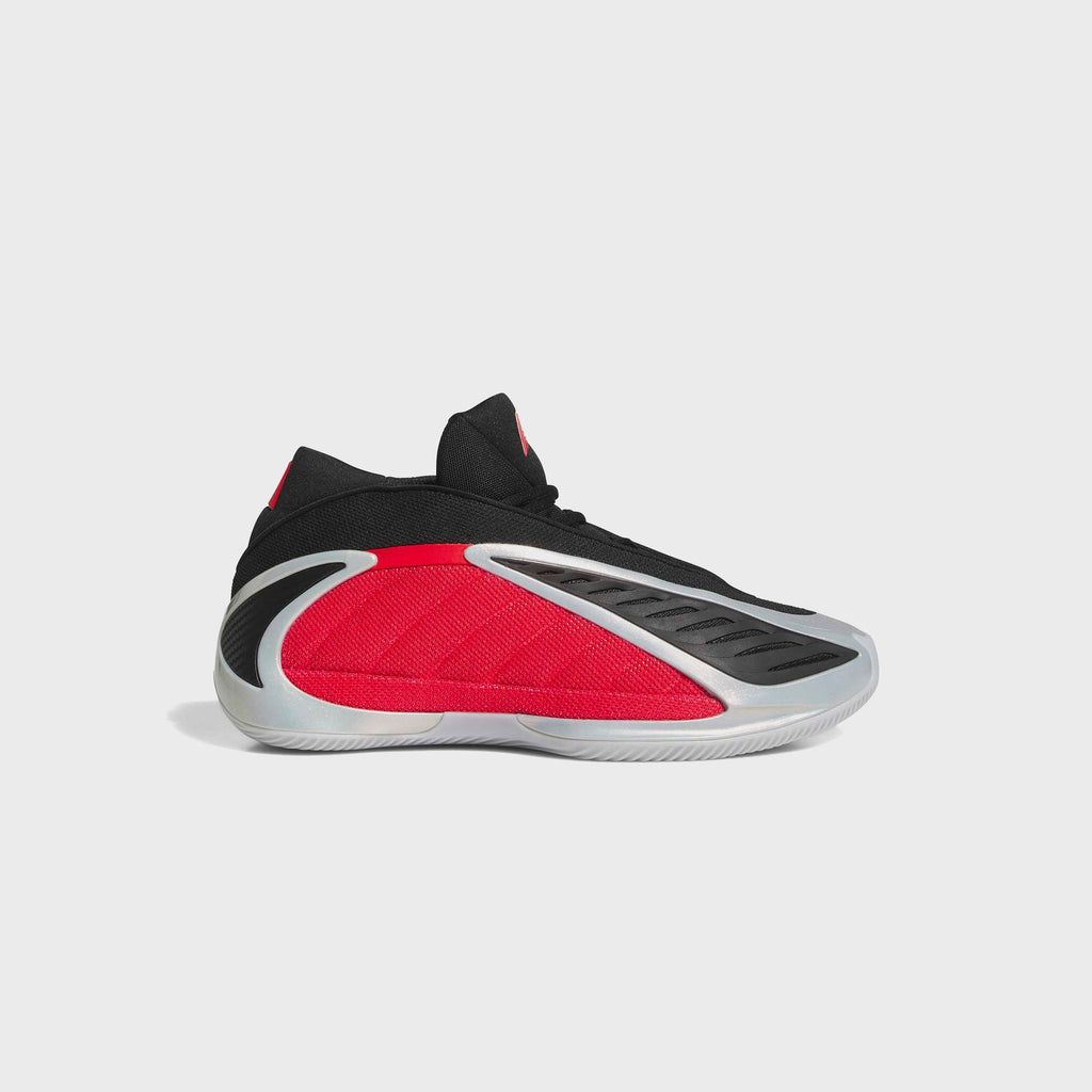 adidas x Anthony Edwards AE 2 - Silver Metallic / Pure Ruby / Core Black