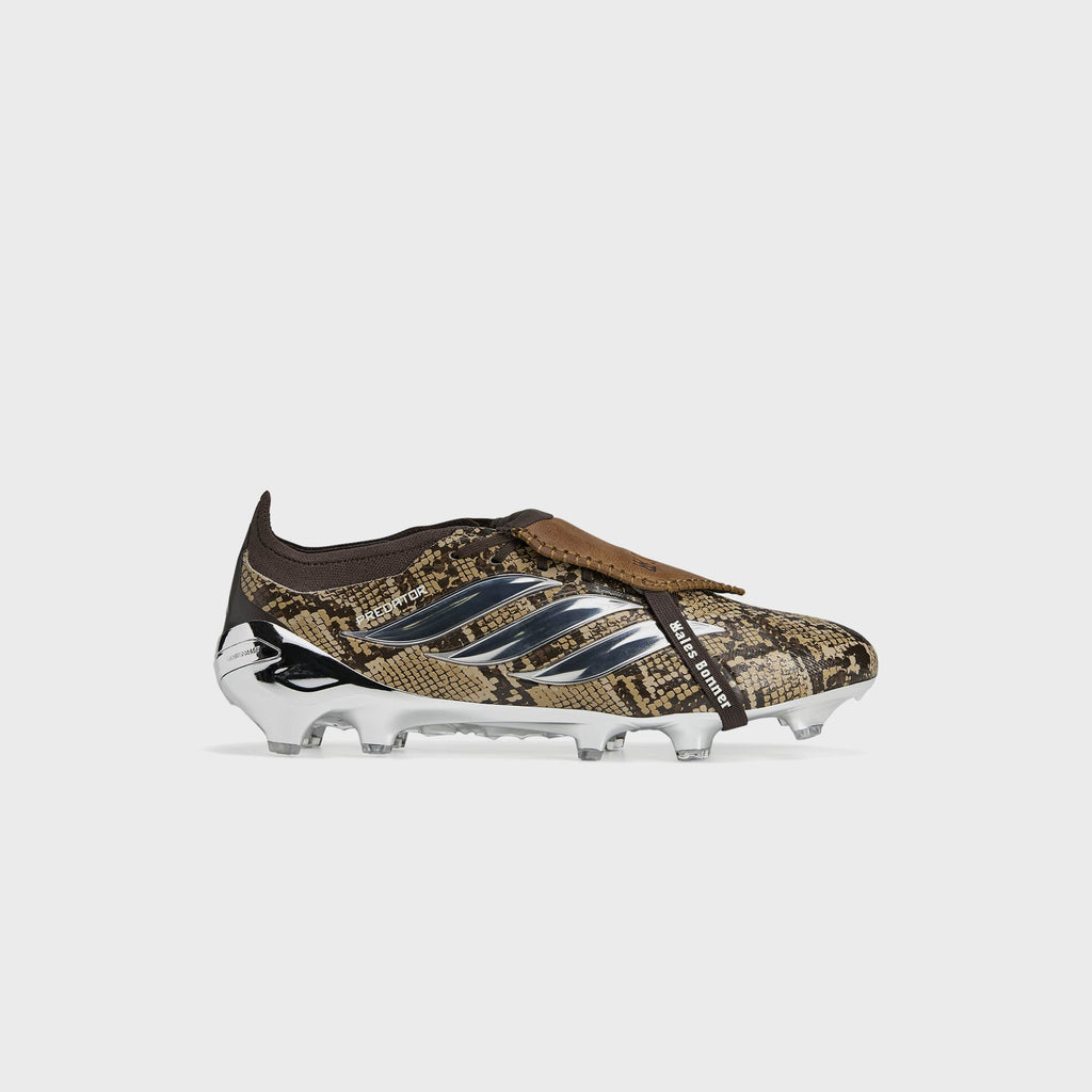 adidas x Wales Bonner Predator Elite FT FG - Linen Khaki / Silver Metallic / Wonder White