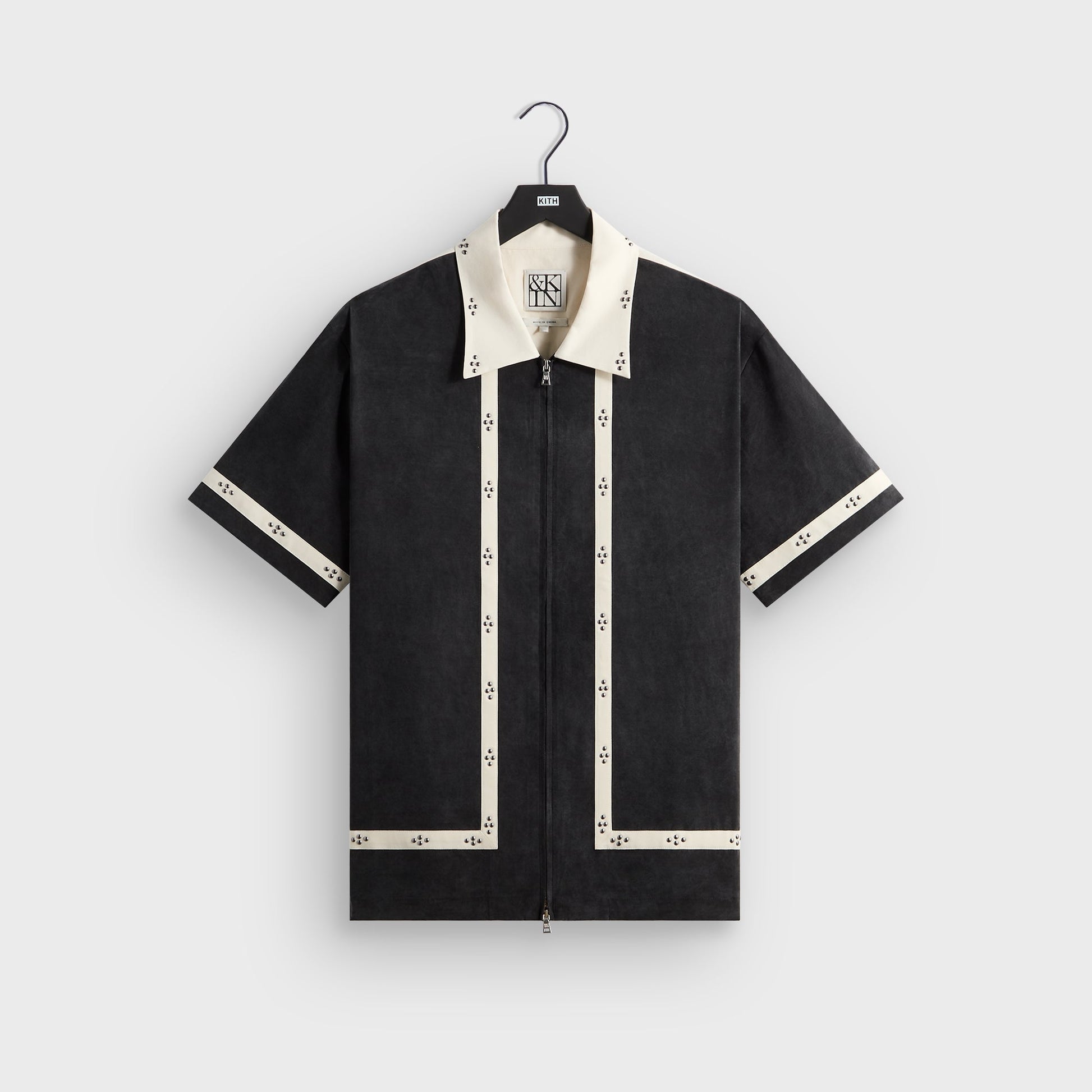 &Kin Cupro Linen Amir Shirt - Black