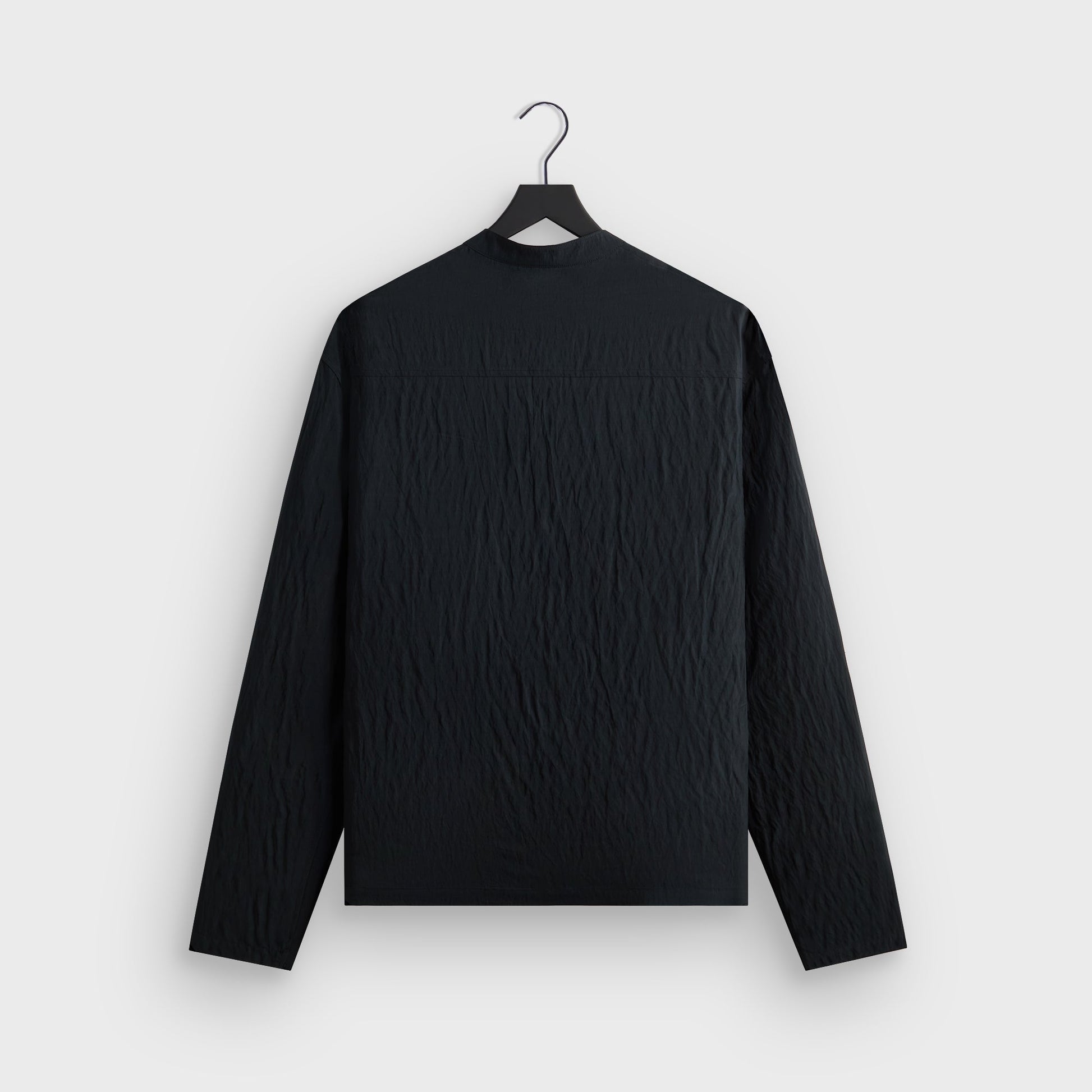 &Kin Wrinkle Cupro Leven Shirt - Black