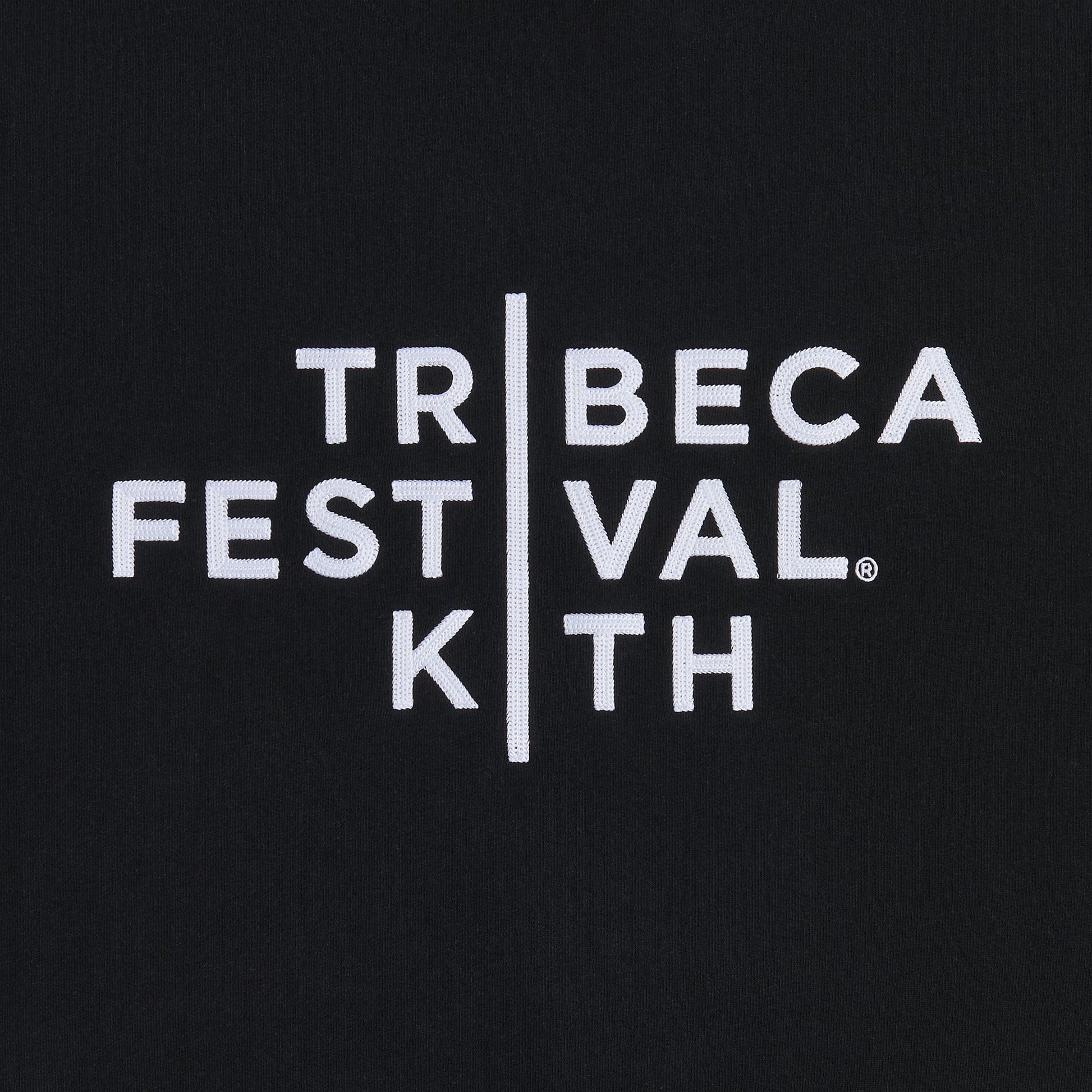 Kith for Tribeca Festival Logo Lockup Nelson Crewneck - Black