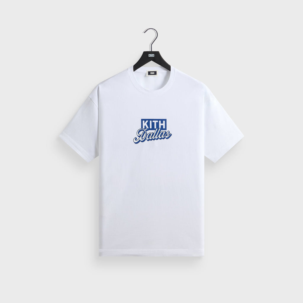 Kith Dallas Classic Logo Tee - White