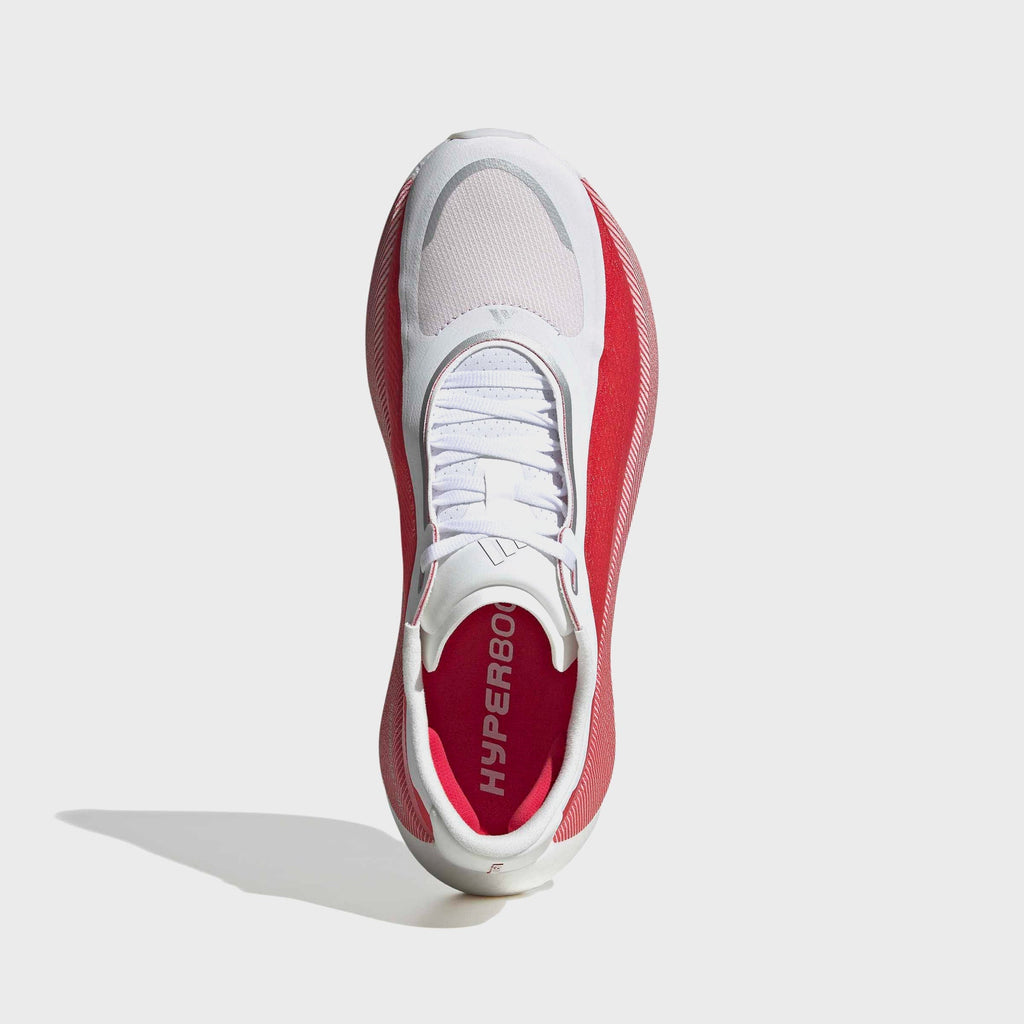 adidas Hyperboost Edge - Cloud White / Pure Ruby / Zero Metalic
