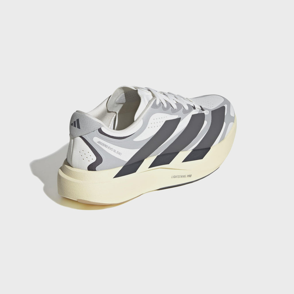adidas Adizero Evo SL EXO - Core White / Utility Black / Grey Two