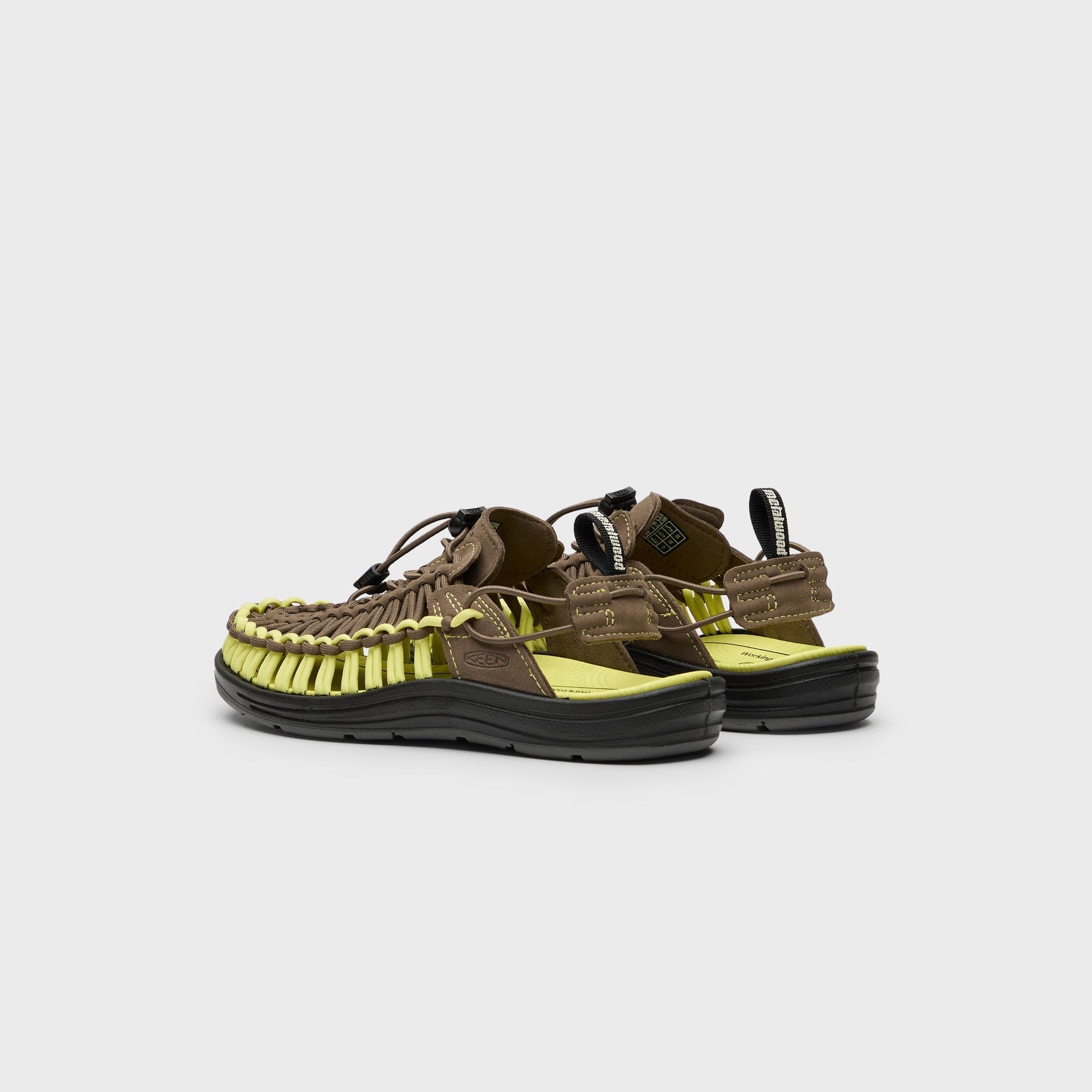 KEEN x Metalwood Studio UNEEK II Convertible - Limeade