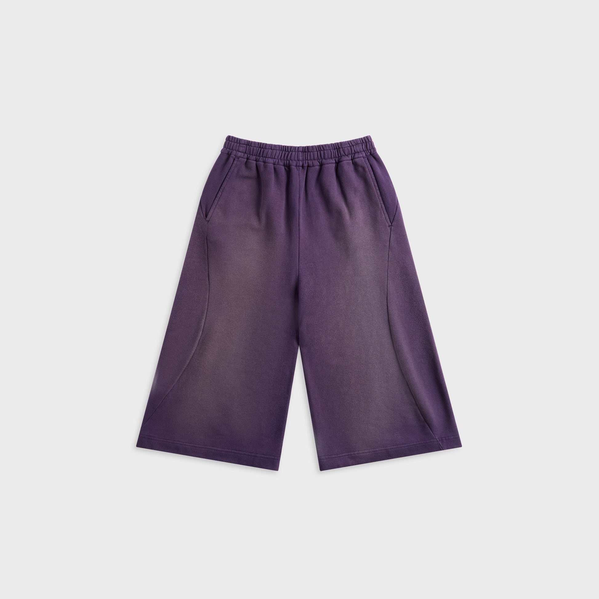 KOZABURO Faded Dexter Sweatshort - Purple
