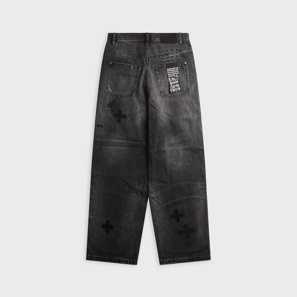 Ksubi Maxx Blakk Metal Kraftwerk Jeans - Black