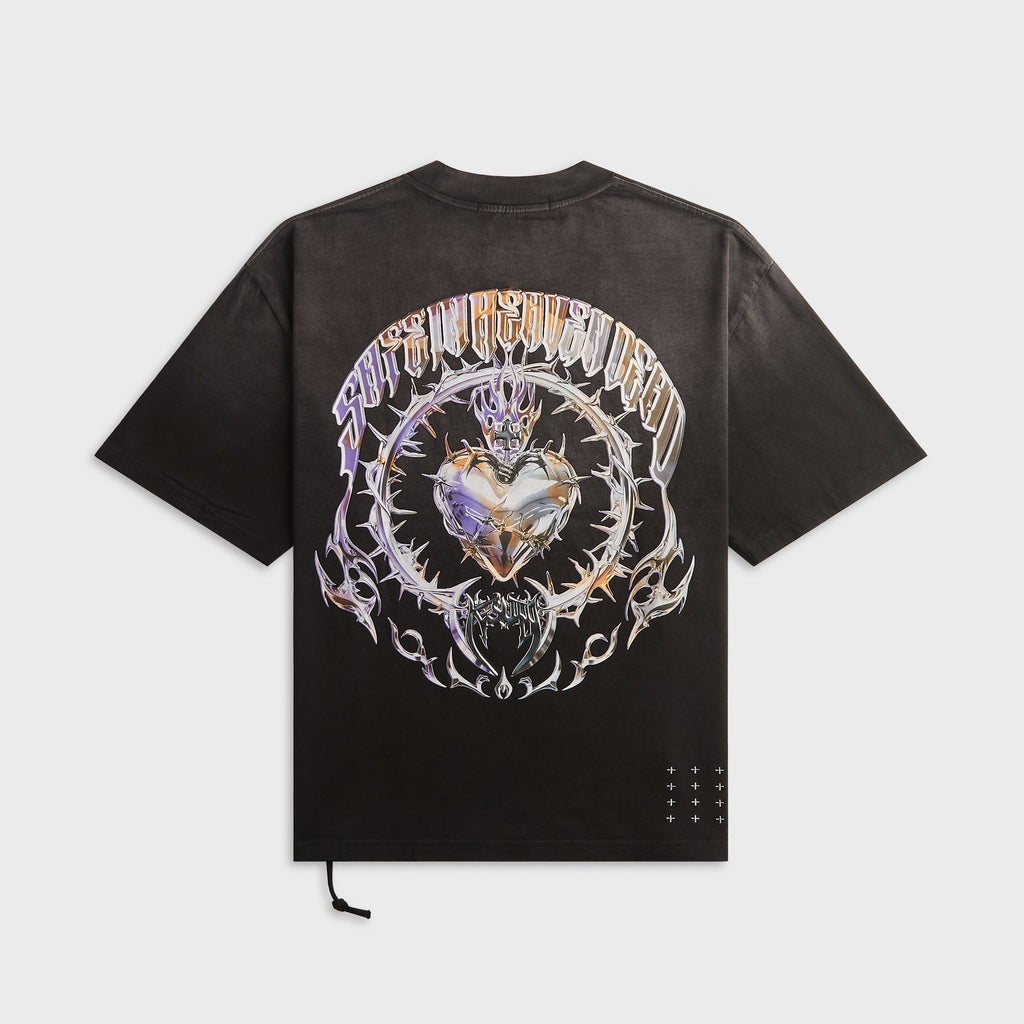 Ksubi Anguish Halen Tee - Jet Black