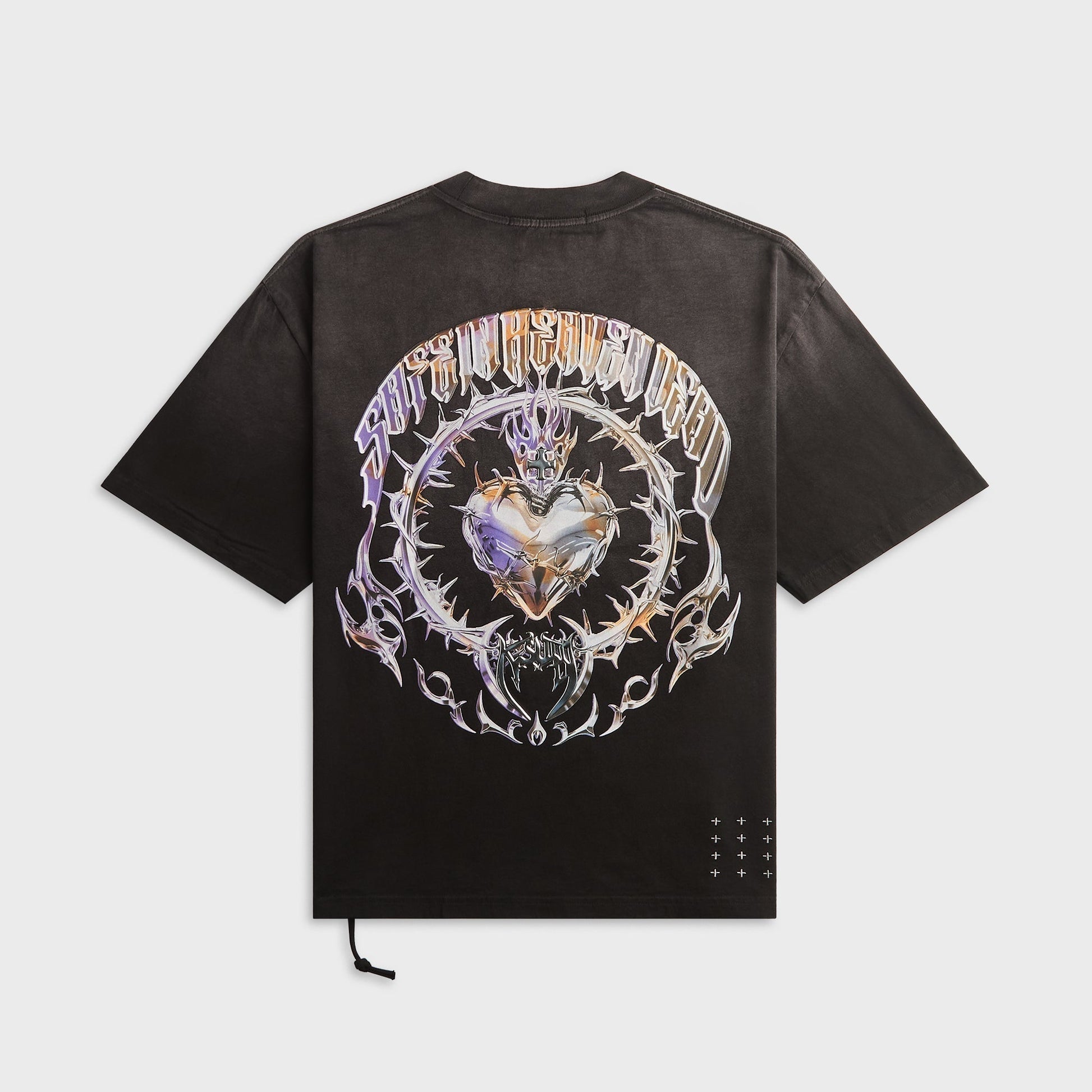Ksubi Anguish Halen Tee - Jet Black