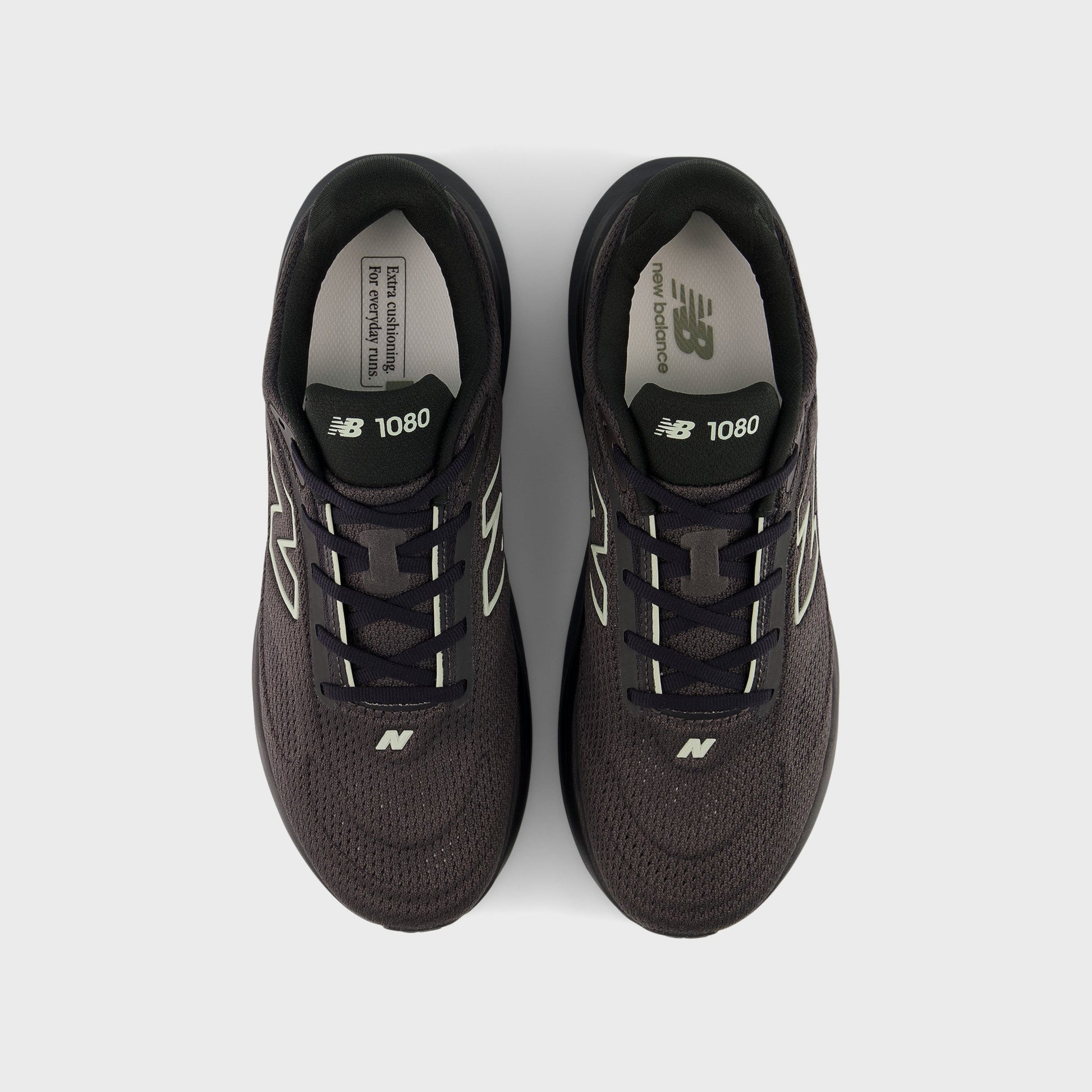 New Balance 1080v15 - Black / Faded Black / Olivine