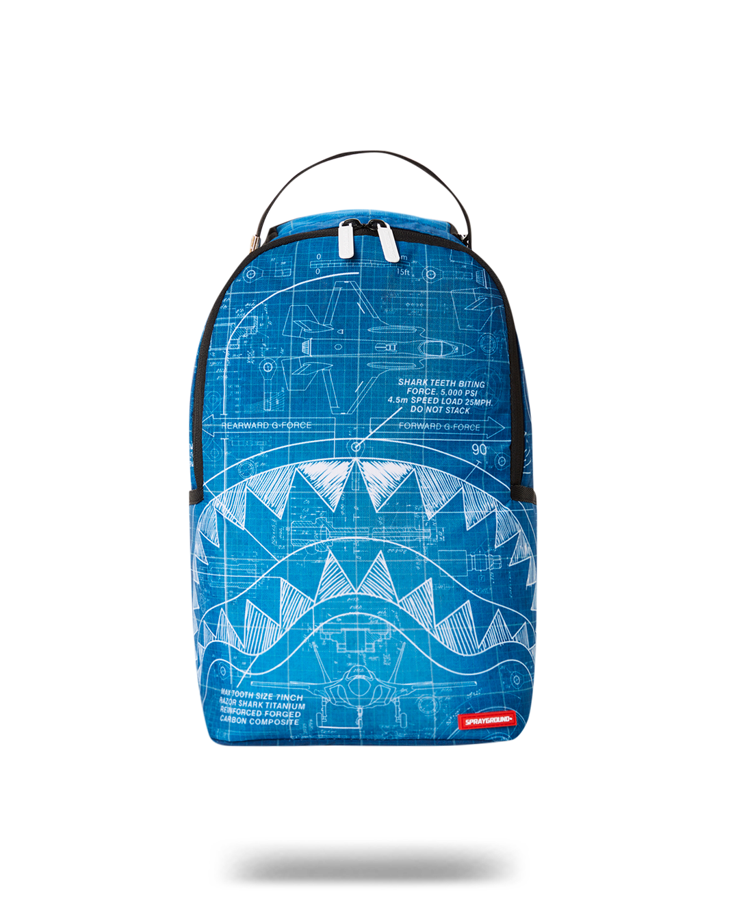 SPRAYGROUND MINI SCHEMATICS SHARK BACKPACK