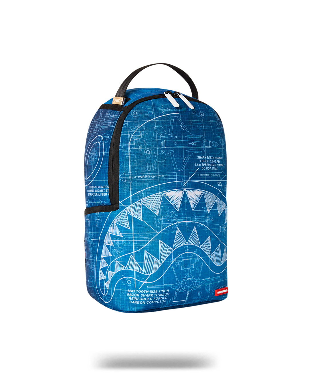SPRAYGROUND MINI SCHEMATICS SHARK BACKPACK