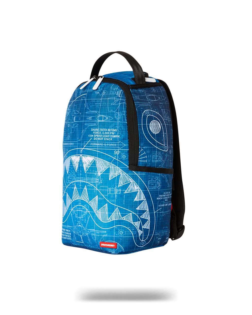 SPRAYGROUND MINI SCHEMATICS SHARK BACKPACK