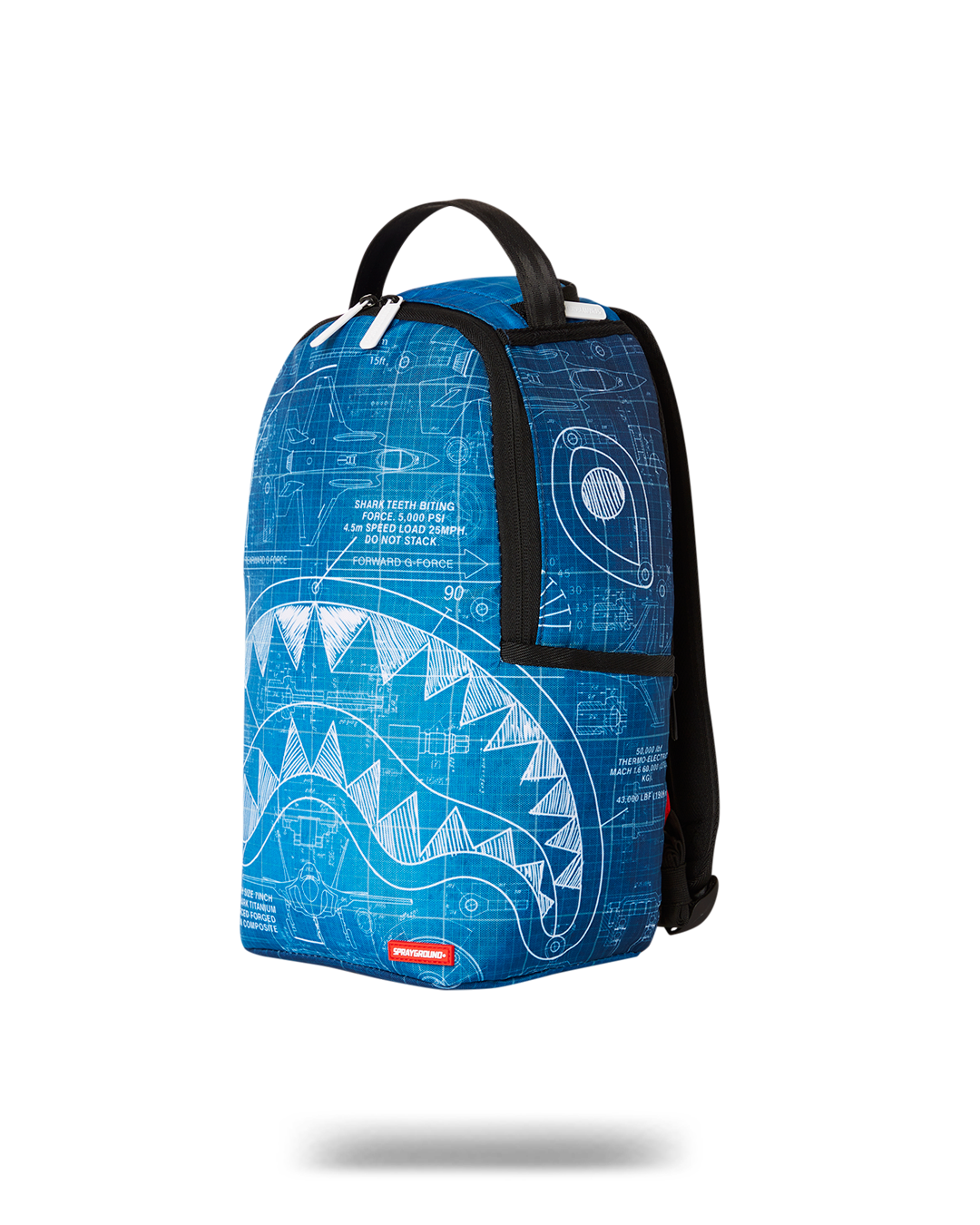 SPRAYGROUND MINI SCHEMATICS SHARK BACKPACK