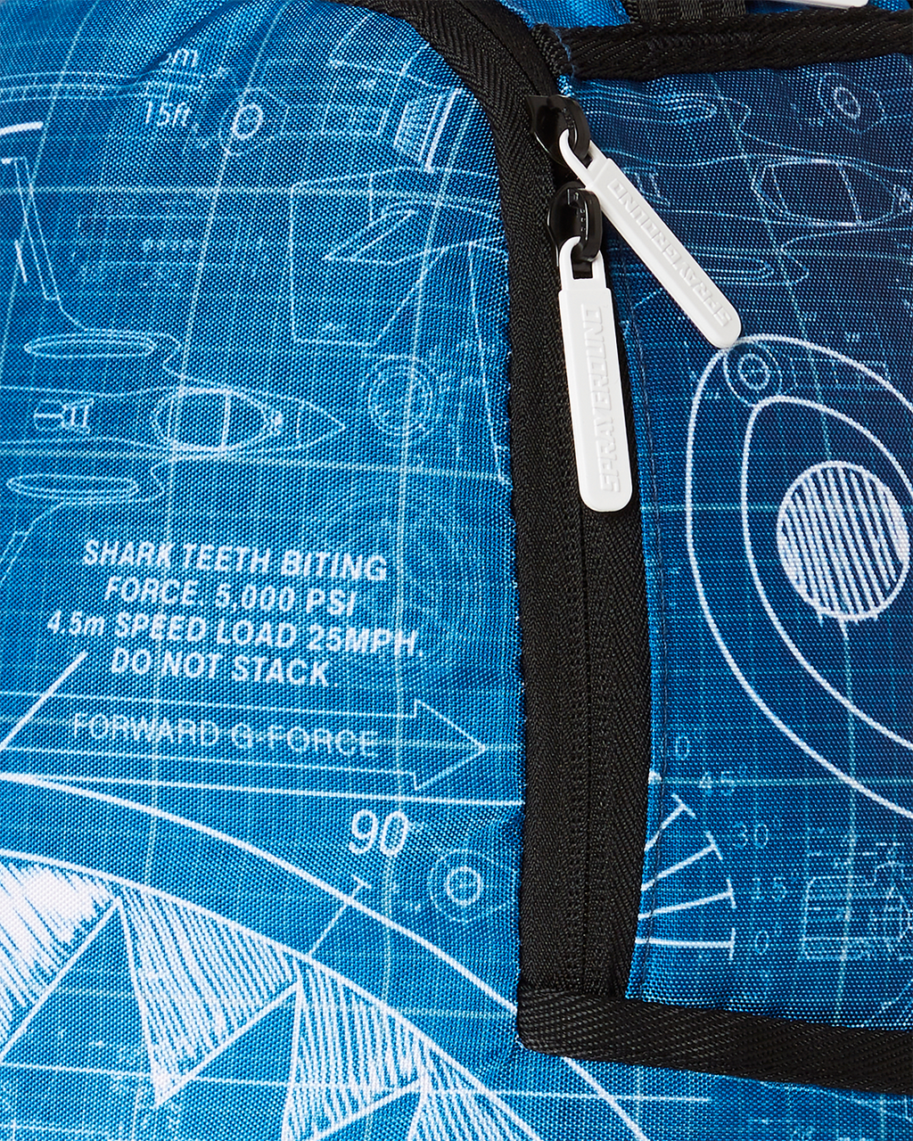 SPRAYGROUND MINI SCHEMATICS SHARK BACKPACK