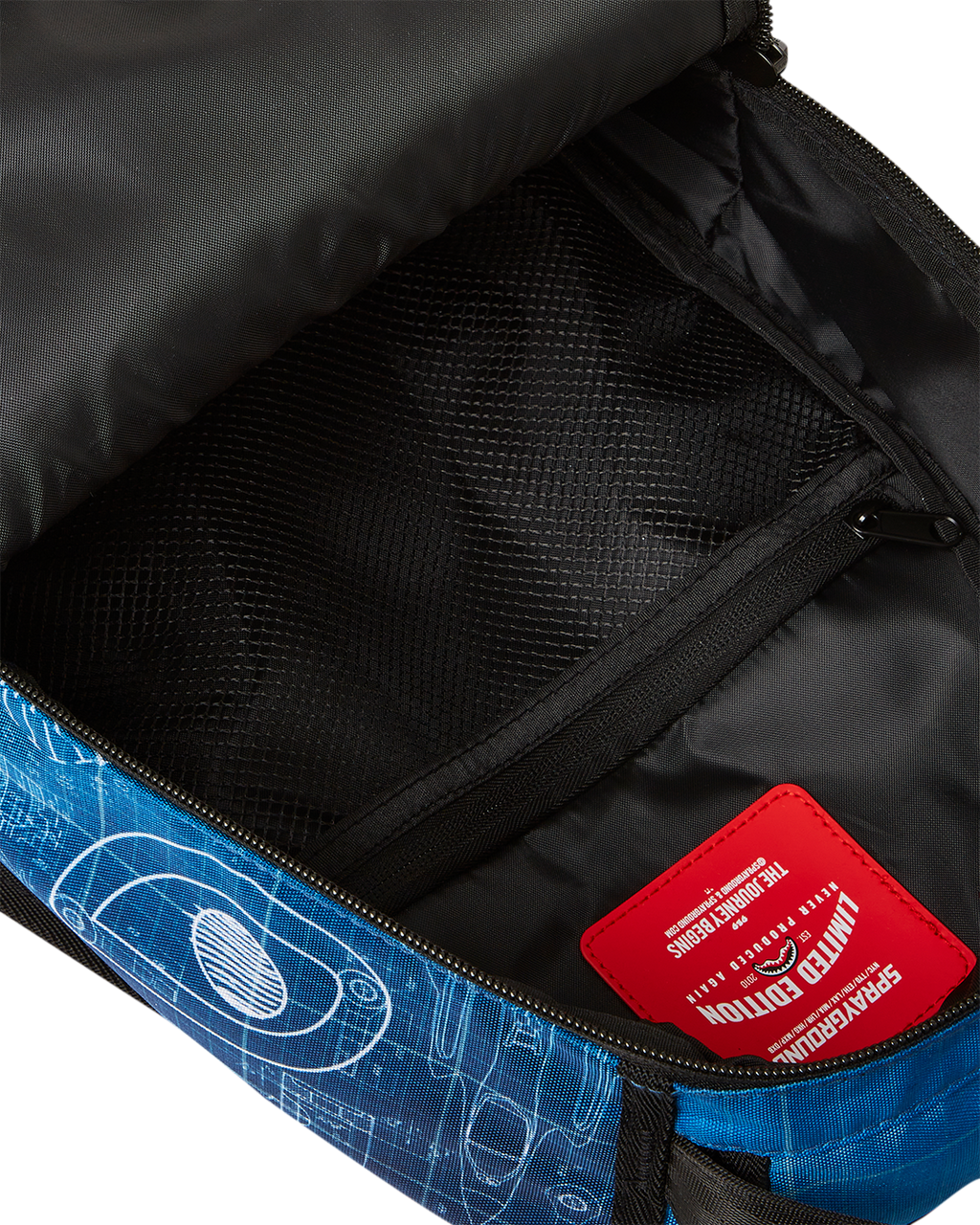 SPRAYGROUND MINI SCHEMATICS SHARK BACKPACK