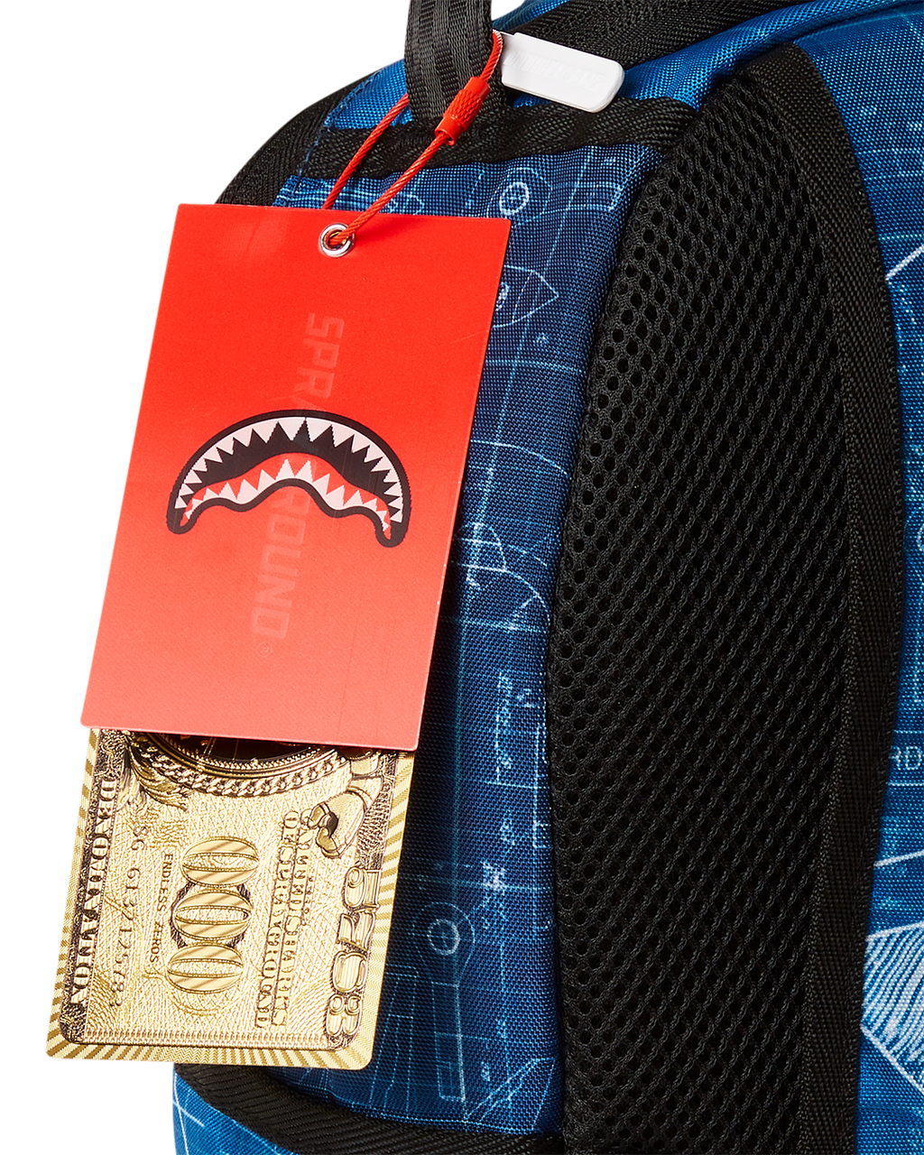 SPRAYGROUND MINI SCHEMATICS SHARK BACKPACK