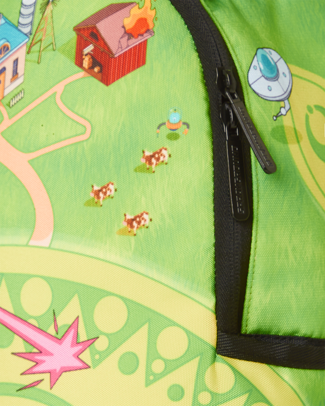 SPRAYGROUND MINI ALIEN FARM BACKPACK