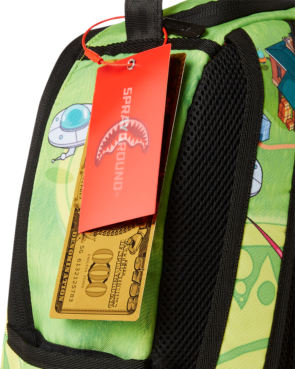 SPRAYGROUND MINI ALIEN FARM BACKPACK