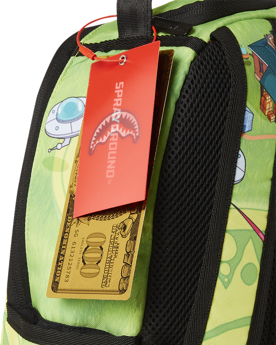 SPRAYGROUND MINI ALIEN FARM BACKPACK