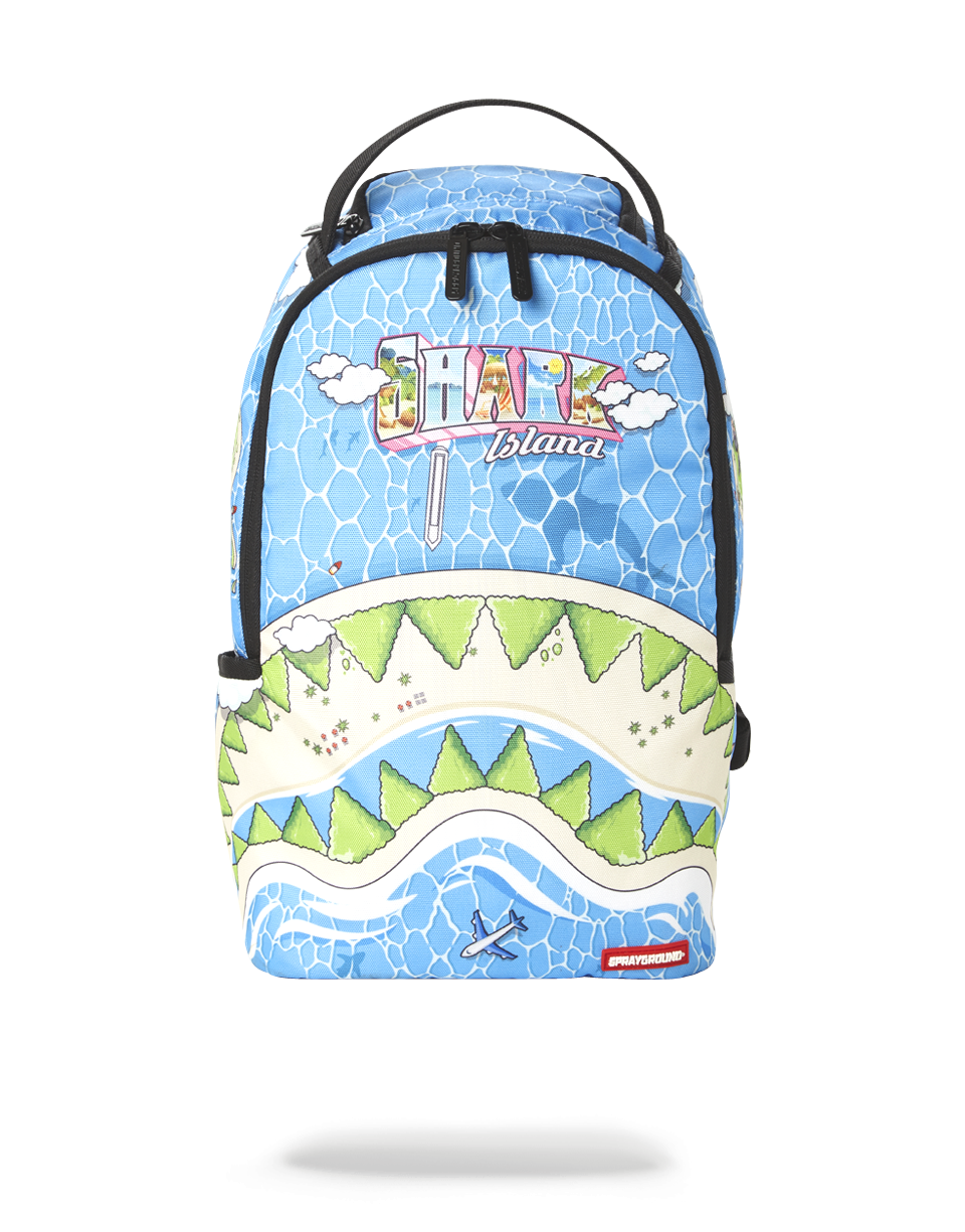SPRAYGROUND MINI WELCOME TO SHARK ISLAND BACKPACK