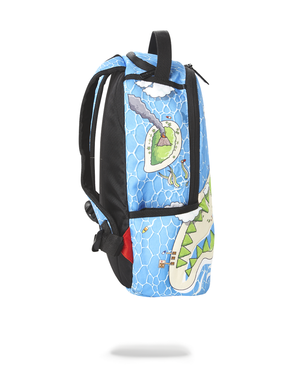 SPRAYGROUND MINI WELCOME TO SHARK ISLAND BACKPACK