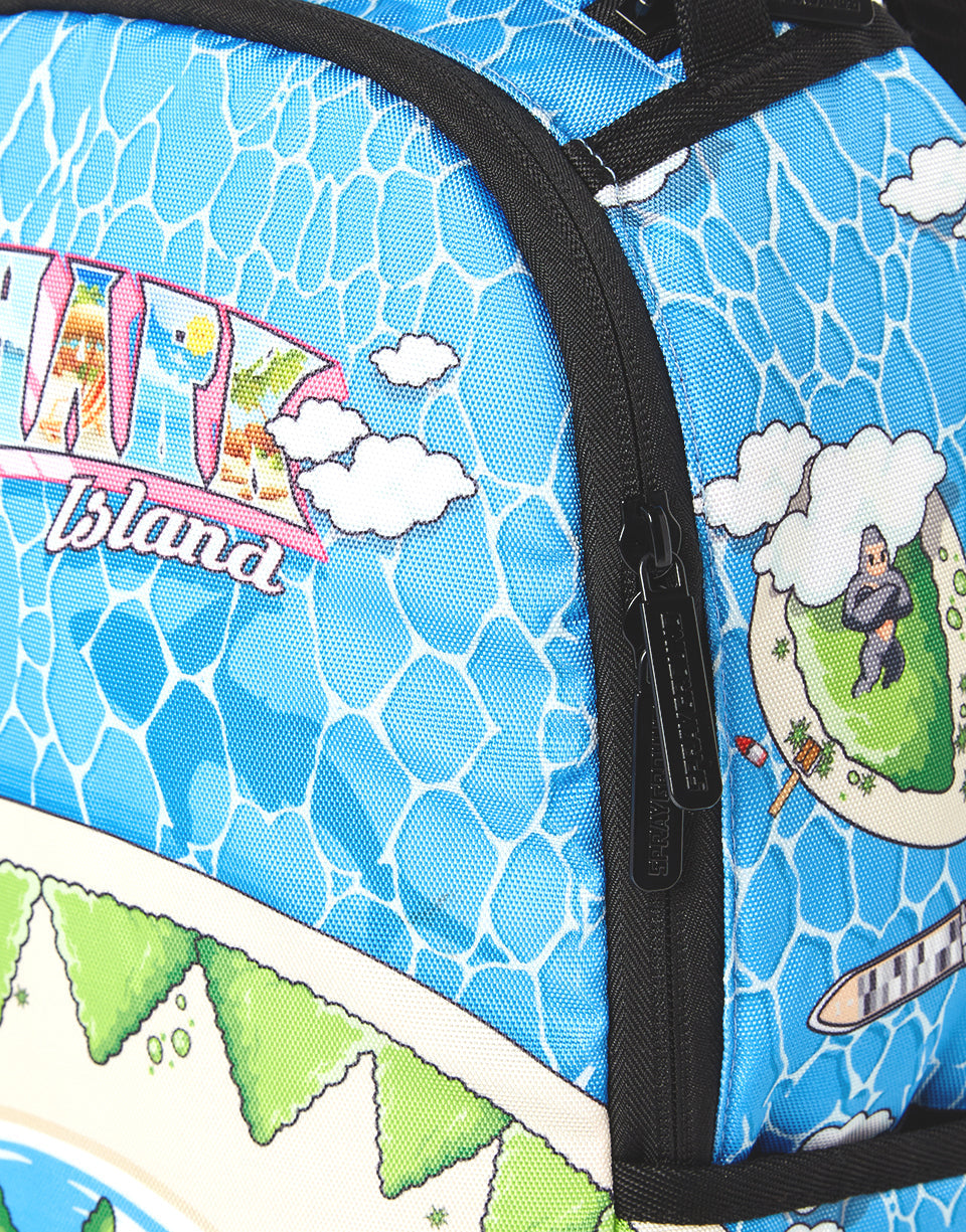 SPRAYGROUND MINI WELCOME TO SHARK ISLAND BACKPACK