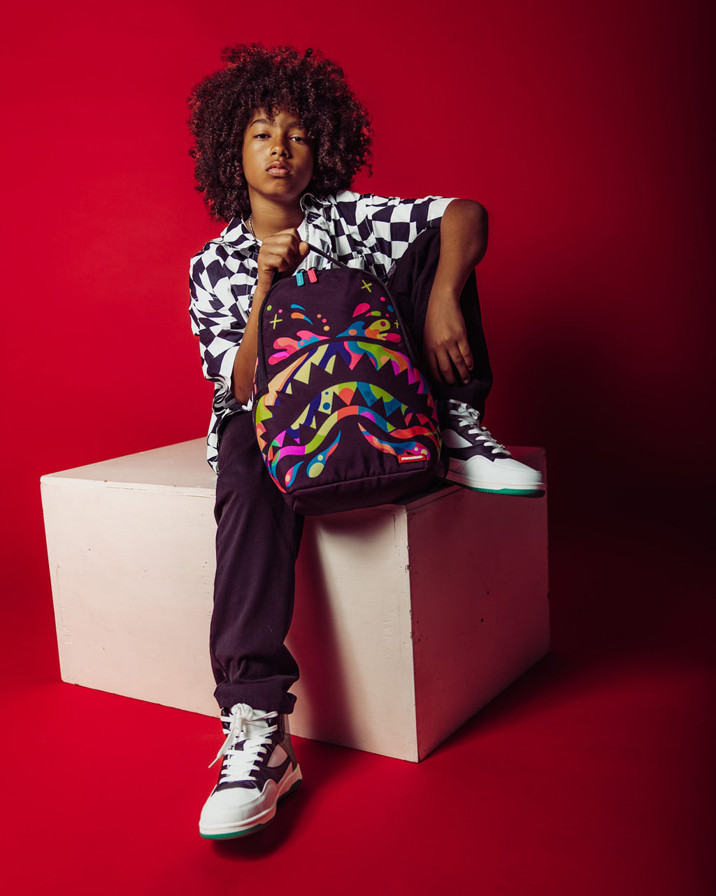 SPRAYGROUND MINI HAPPY DAYS BACKPACK