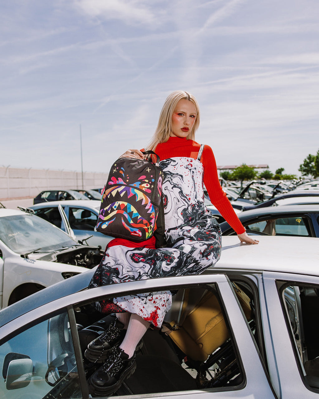 SPRAYGROUND MINI HAPPY DAYS BACKPACK