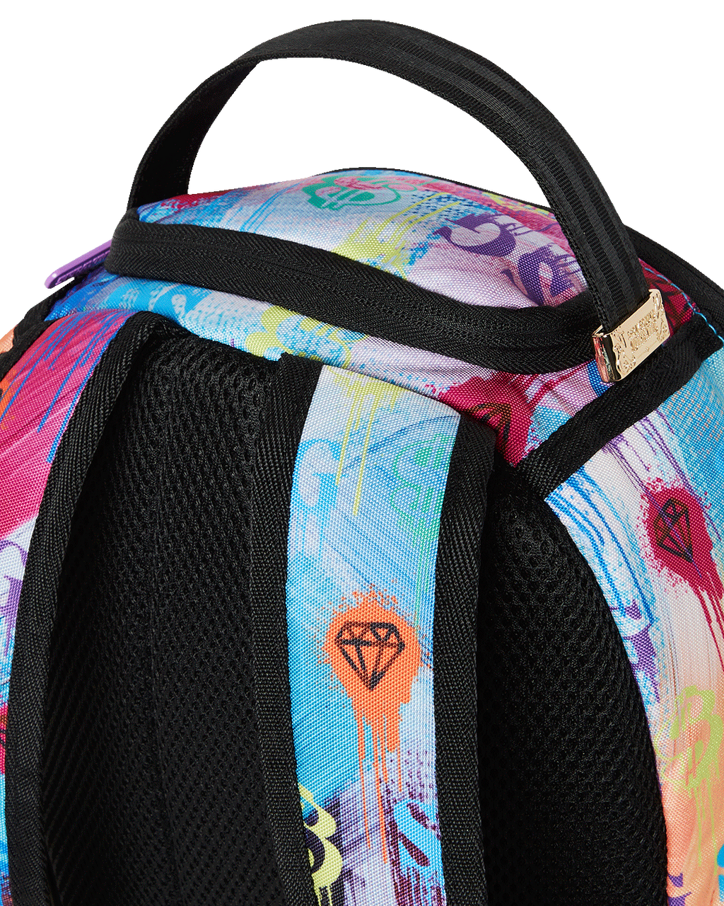 SPRAYGROUND SMALL BACKPACK: PINK PANTHER ART CLASS