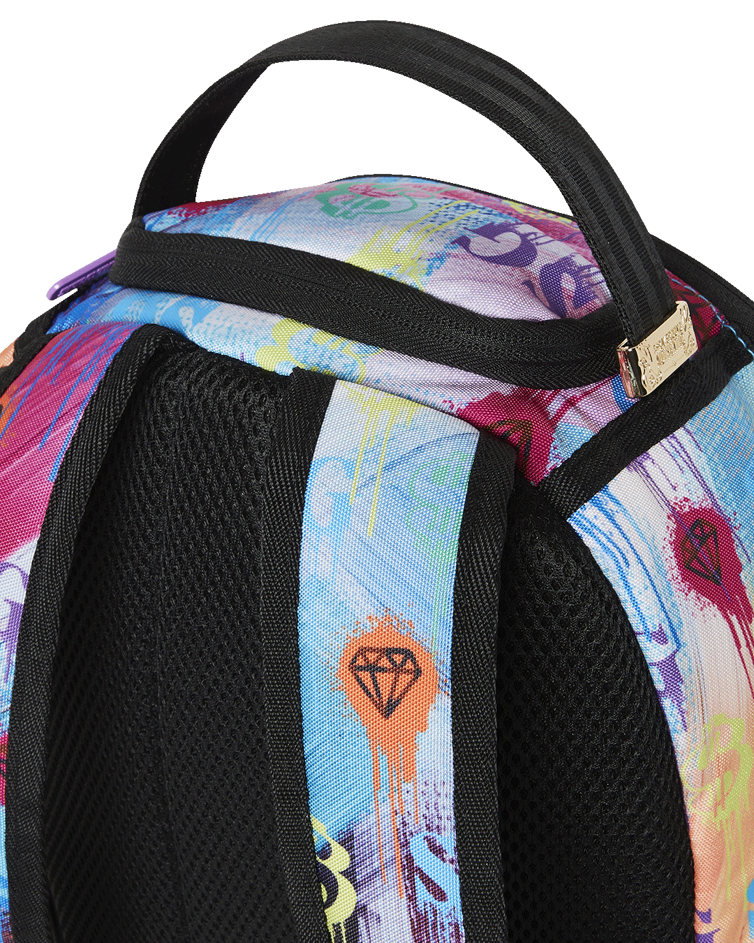 SPRAYGROUND SMALL BACKPACK: PINK PANTHER ART CLASS