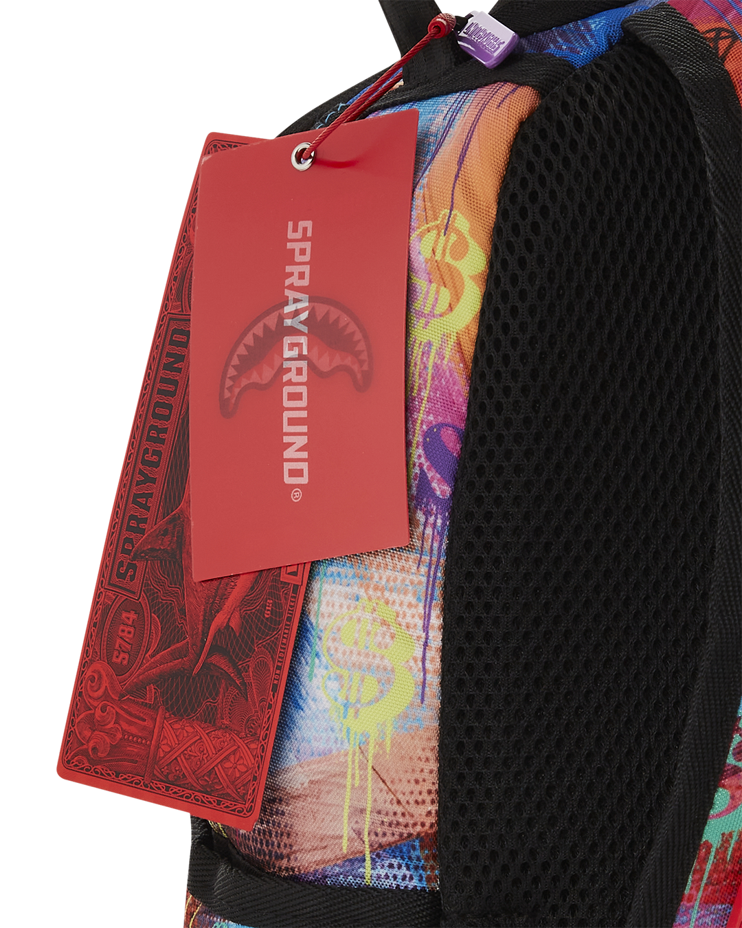 SPRAYGROUND SMALL BACKPACK: PINK PANTHER ART CLASS