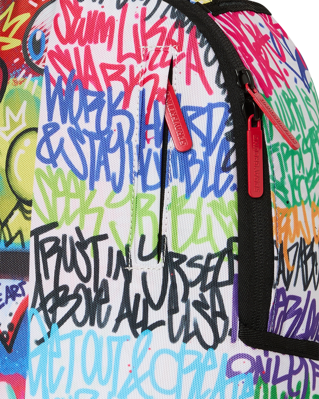SPRAYGROUND SPLIT SCRIBBLES BACKPACK