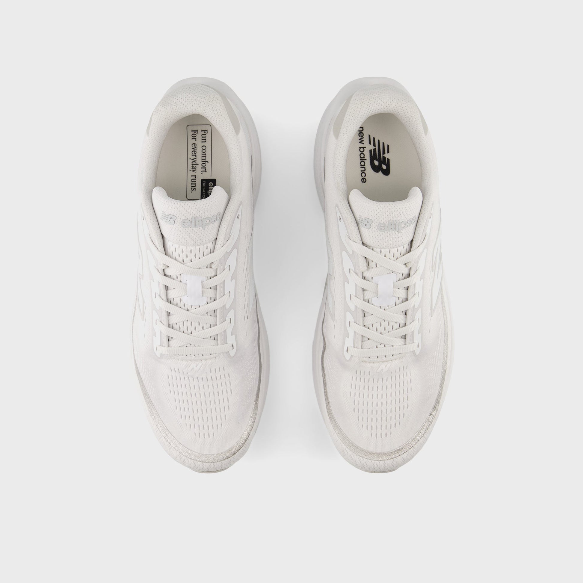 New Balance Ellipse - White / Grey Matter / Black