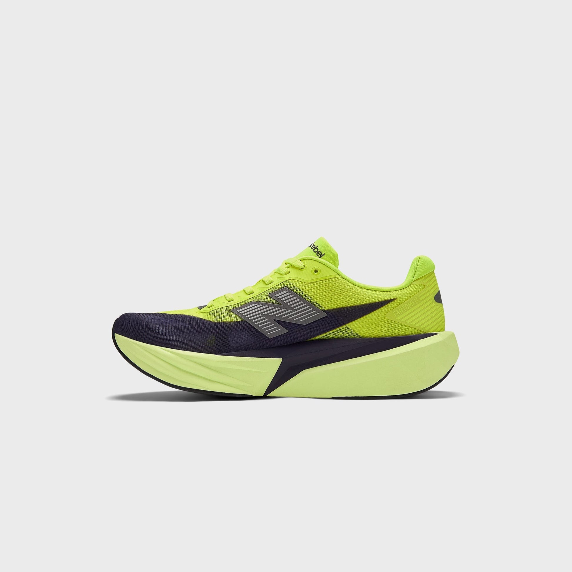 New Balance FuelCell Rebel v5 - Alkaline Green / Boysenberry / Dark Silver Metallic