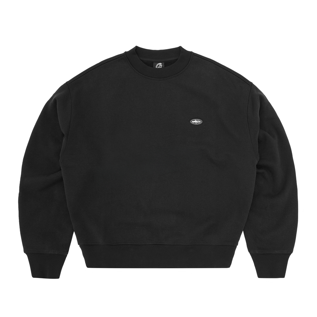 Corteiz MINI ISLAND CREWNECK [BLACK] CRTZRTW