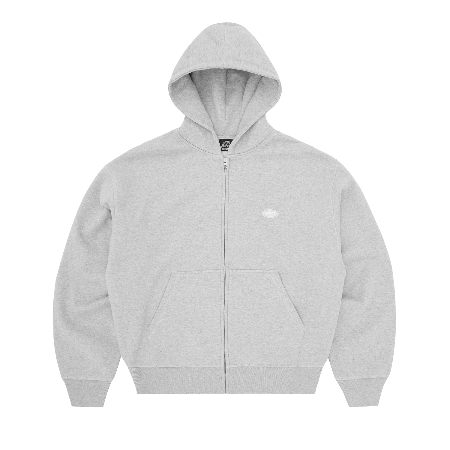 Corteiz MINI ISLAND ZIP HOODIE [HEATHER GREY] CRTZRTW