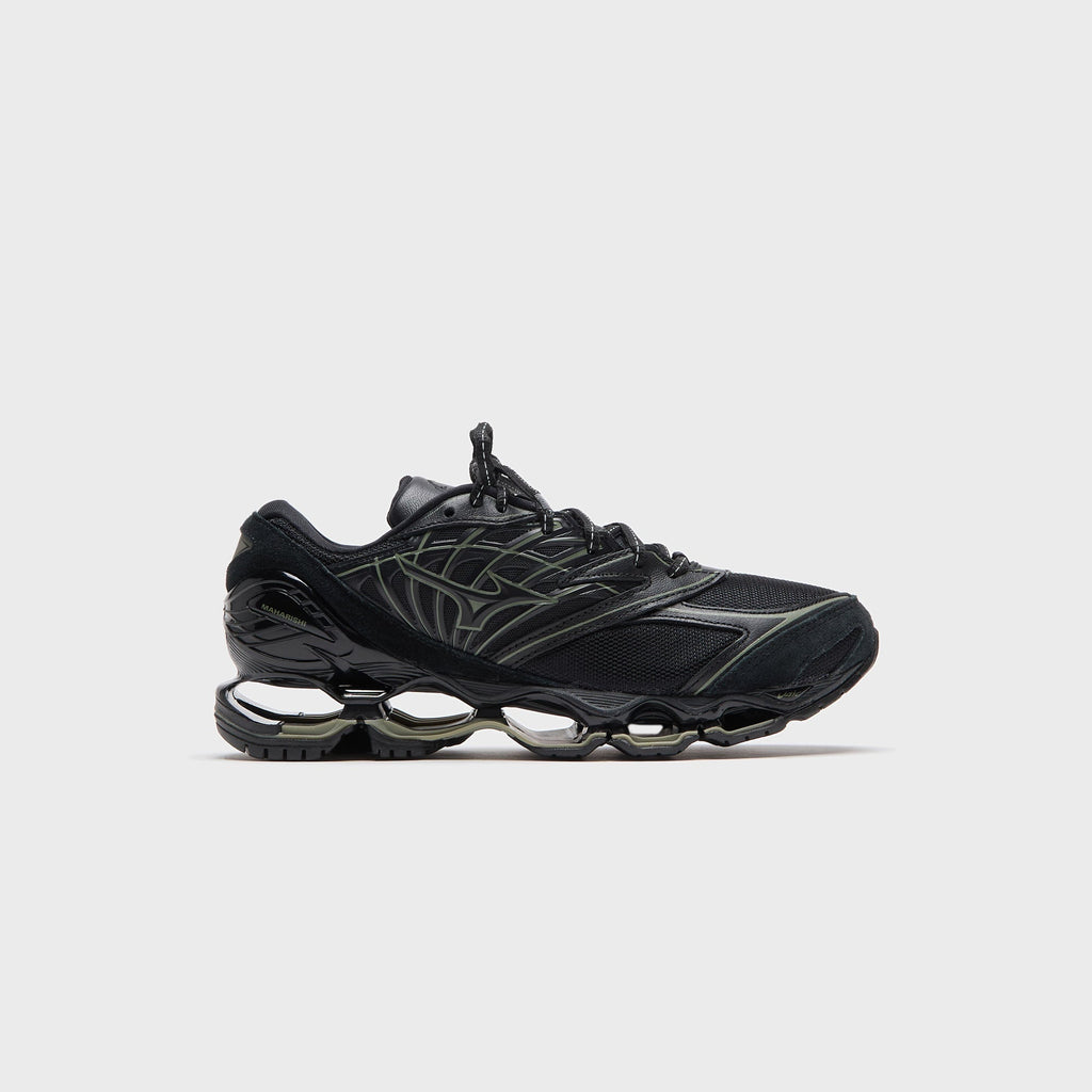 Mizuno x Maharishi Wave Prophecy LS - Black