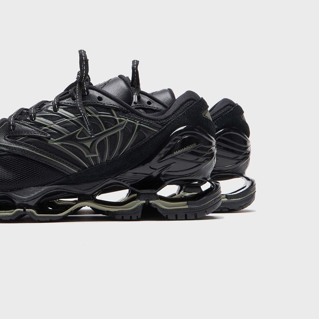 Mizuno x Maharishi Wave Prophecy LS - Black