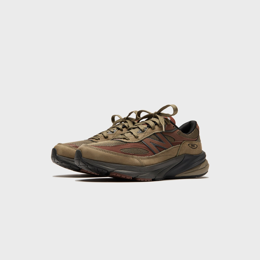 New Balance Made in USA 990v6 - Dark Camo / Rich Oak