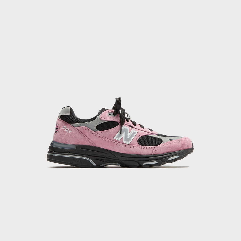 New Balance Made in USA 993 - Pink Taffy / Black / Slate / Grey