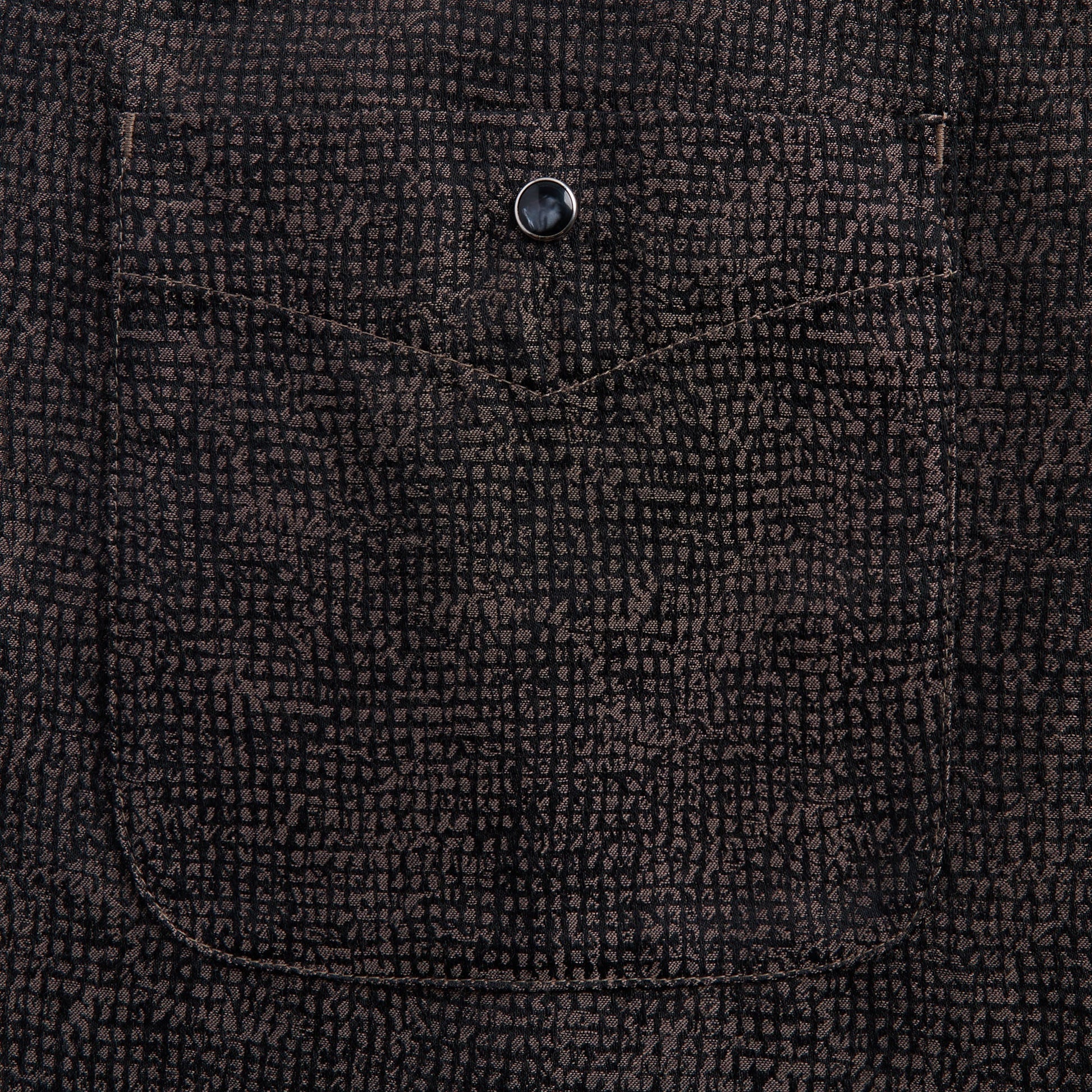 Needles Micro Shadow Plaid String Cowboy H.D. Short - Brown