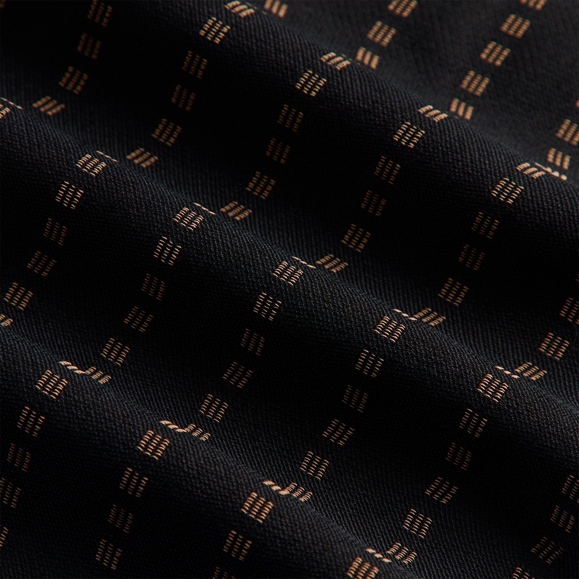 Needles Jacquard Cloth Italian Collar Shirt - Square