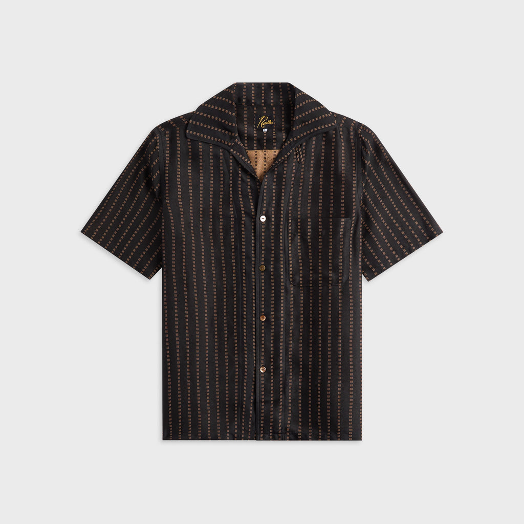 Needles Jacquard Cloth Italian Collar Shirt - Square