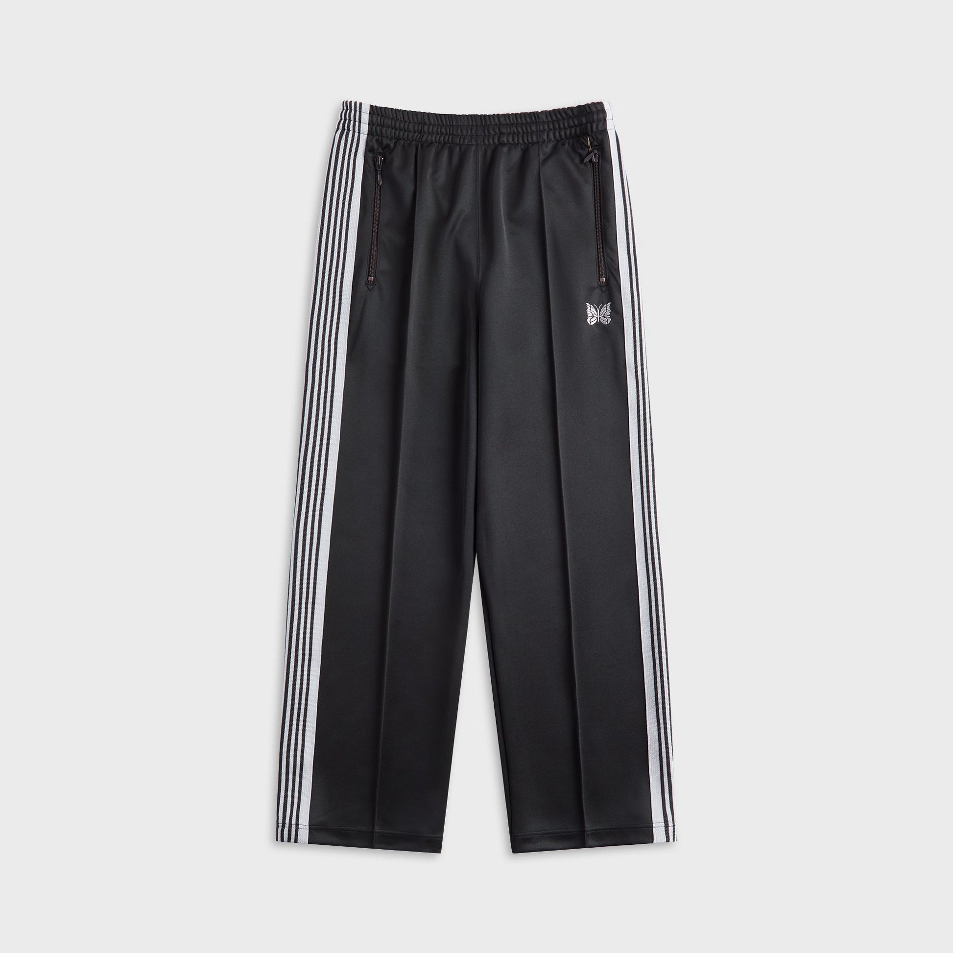 Needles Poly Smooth Track Pant - Charcoal