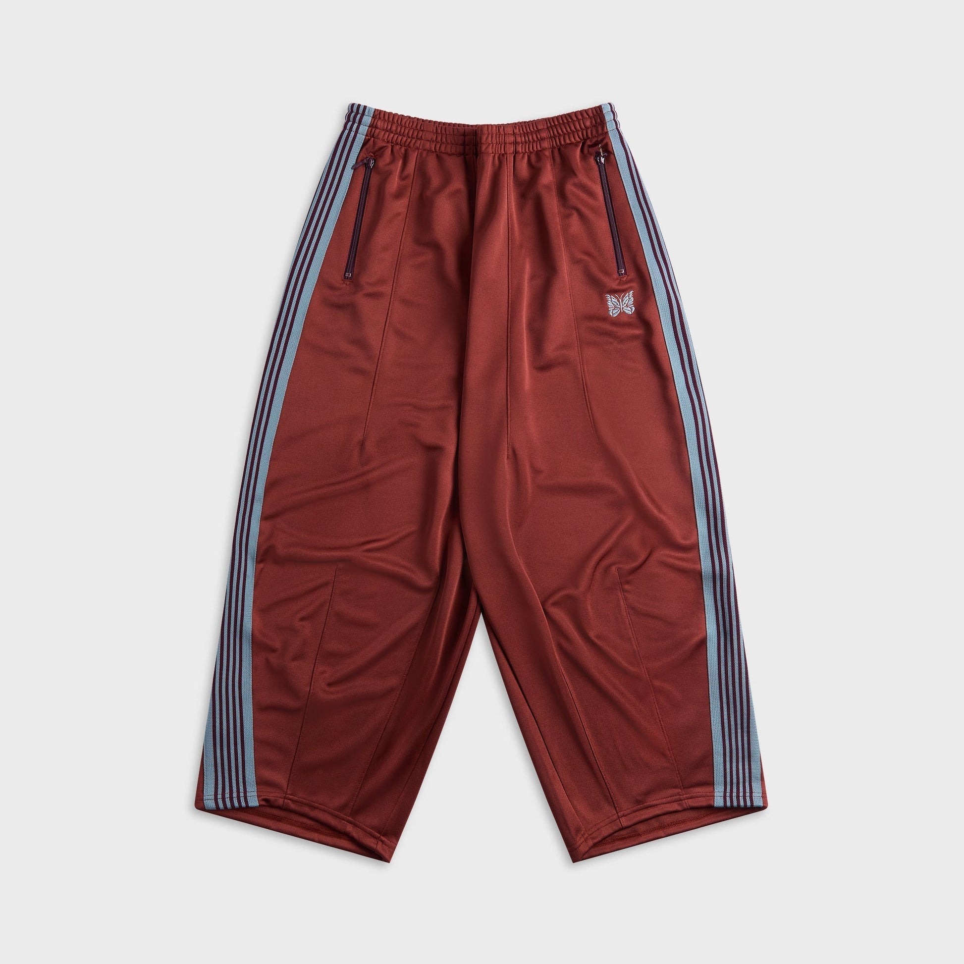 Needles H.D. Poly Smooth Track Pant - Rust