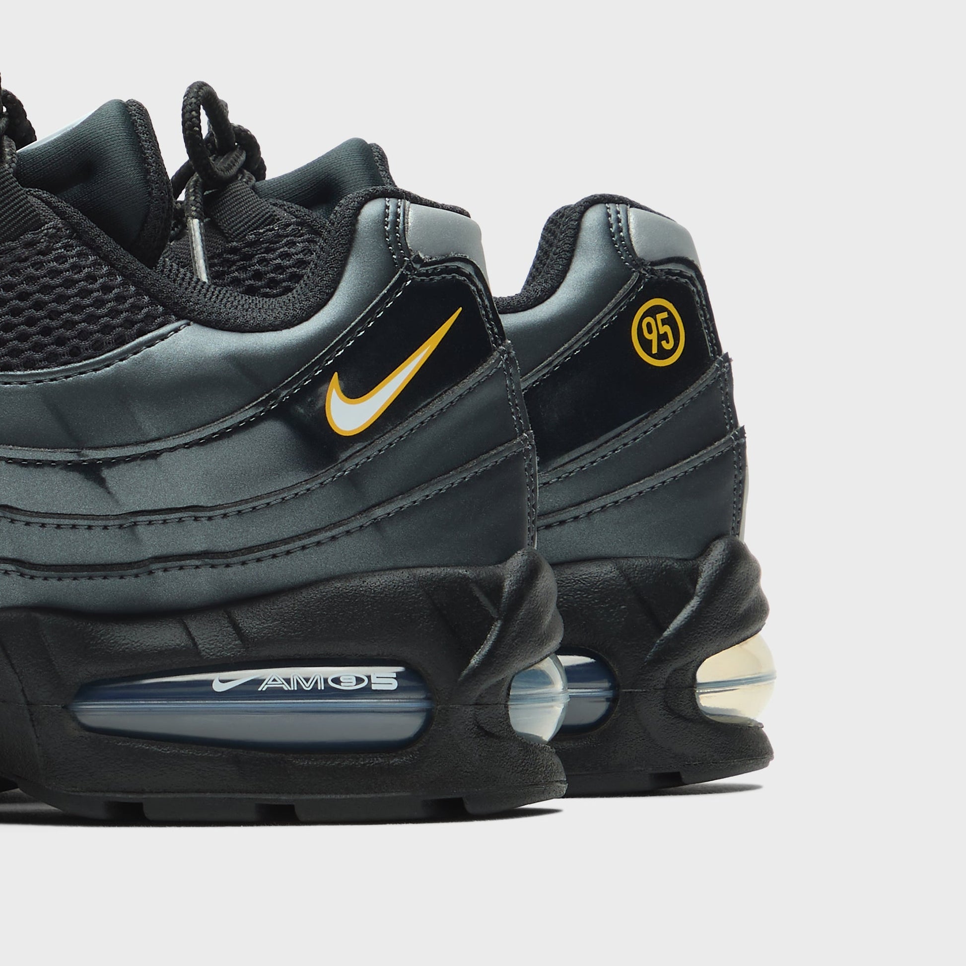 Nike Air Max 95 Big Bubble - Black / University Gold / Metallic Silver / White