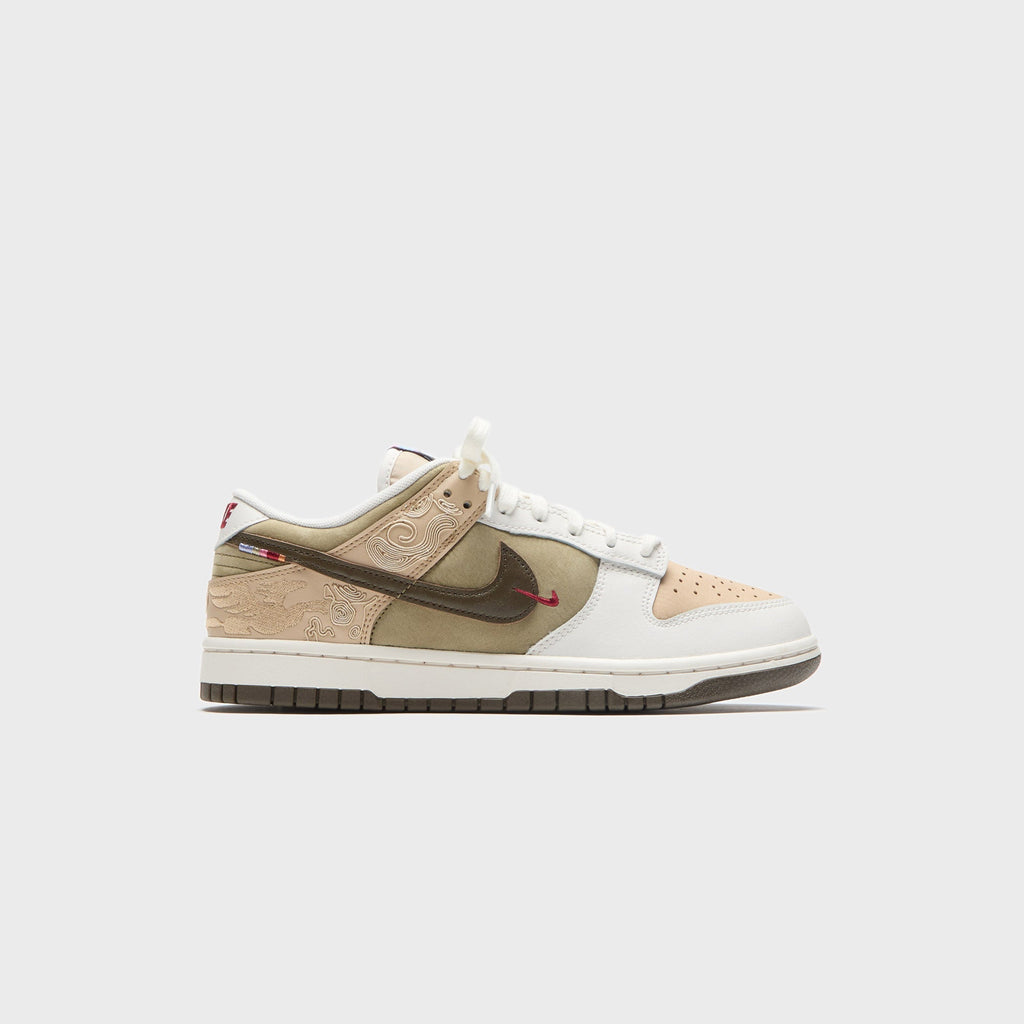 Nike Dunk Low SE - Linen / Phantom / Neutral Olive / Dark Hazel