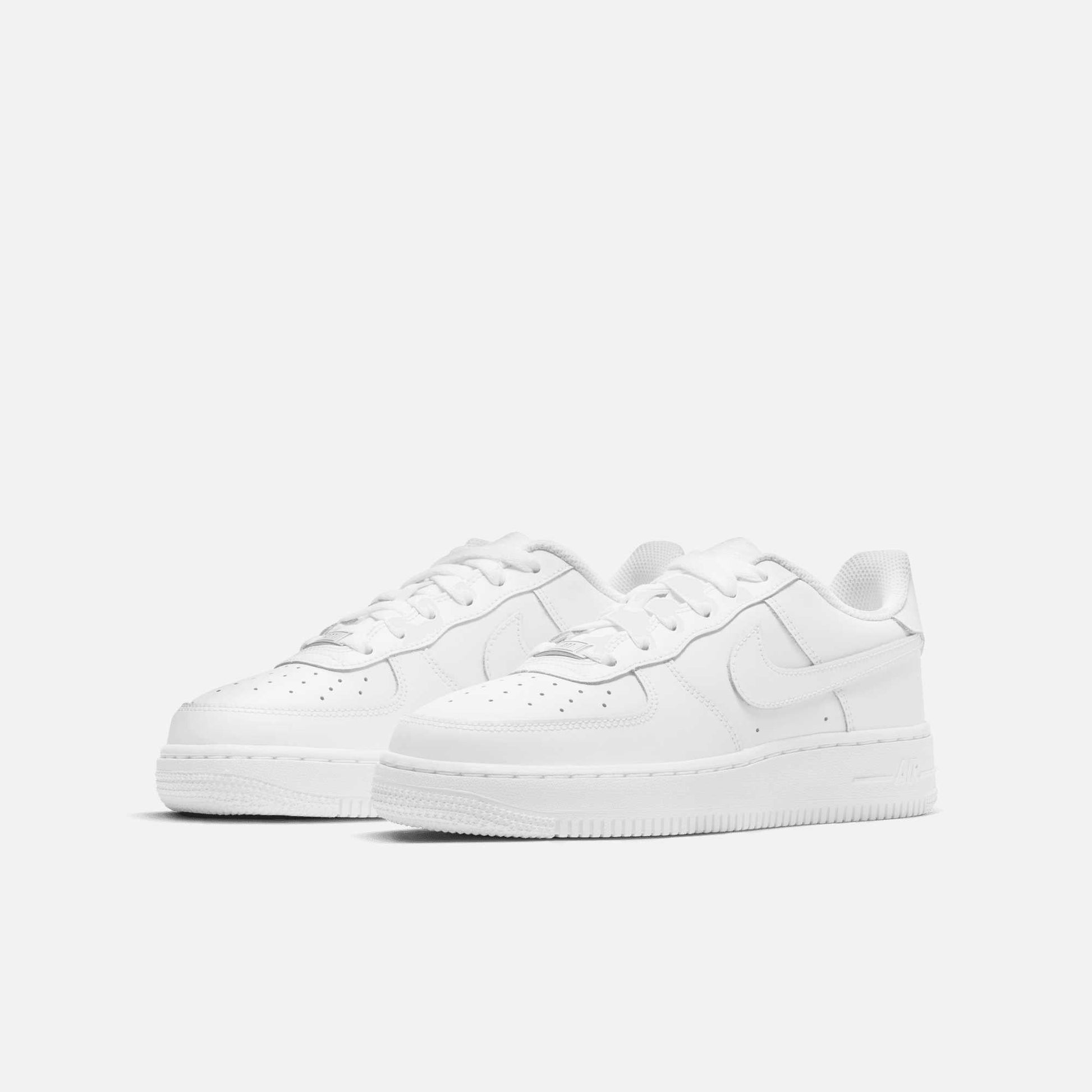 Nike Air Force 1 Low LE (GS) 'Triple White'